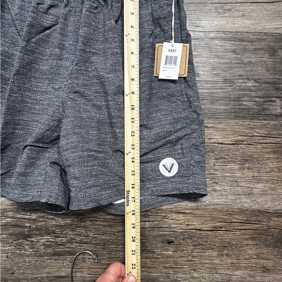Vast Life Men's Athletic Shorts in Gray - Picture 6 of 10